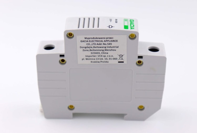 DZWONEK MODUŁOWY NA SZYNĘ TH SYGNALIZATOR 230V GACIA