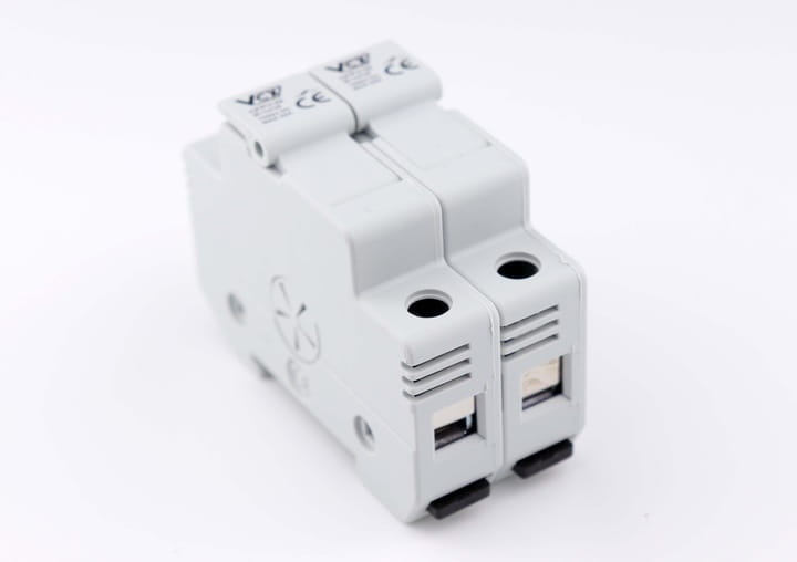 PODSTAWA BEZPIECZNIKOWA MODUŁOWA ROZŁĄCZNIK DC 2P 1000V 32A 10x38 VCX
