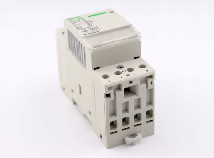 STYCZNIK MODUŁOWY 25A 2P CEWKA 230V 4 STYKI 3-FAZ
