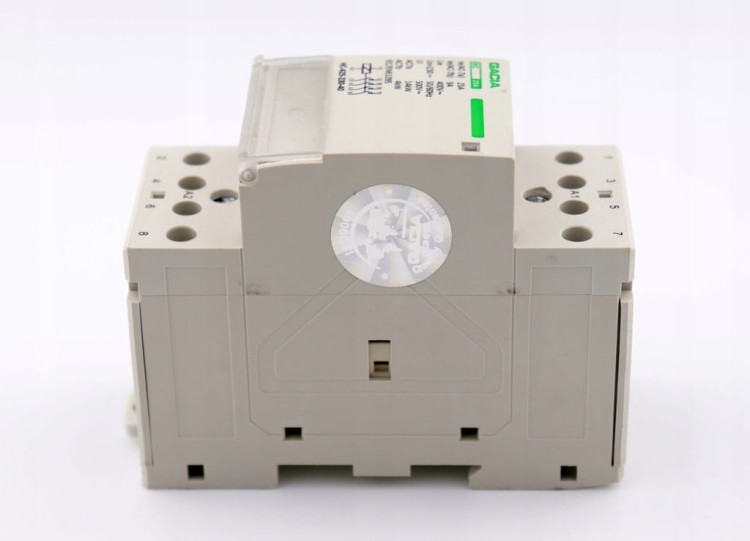 STYCZNIK MODUŁOWY 25A 2P CEWKA 230V 4 STYKI 3-FAZ