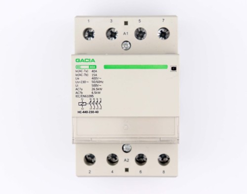 STYCZNIK MODUŁOWY 40A 3P CEWKA 230V 4 STYKI 3-FAZ