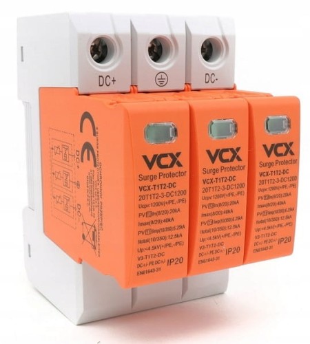 OGRANICZNIK OCHRONNIK PRZEPIĘĆ DC 1200V B+C 12,5kA