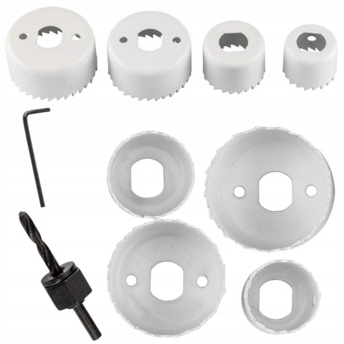 OTWORNICE DO DREWNA PCV KARTON GIPSU PŁYT GK 32-54mm ZESTAW Z ADAPTERAMI