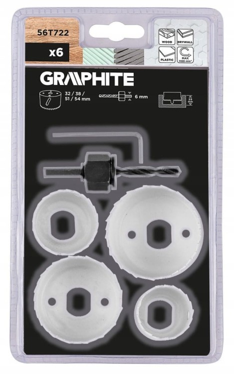 OTWORNICE DO DREWNA PCV KARTON GIPSU PŁYT GK 32-54mm ZESTAW Z ADAPTERAMI