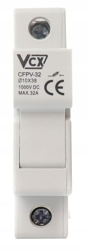 PODSTAWA BEZPIECZNIKOWA ROZŁĄCZNIK DC 1000V 10x38