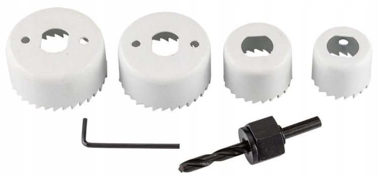 OTWORNICE DO DREWNA PCV KARTON GIPSU PŁYT GK 32-54mm ZESTAW Z ADAPTERAMI