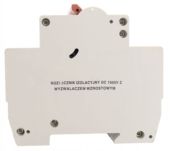 ROZŁĄCZNIK IZOLACYJNY Z WYZWALACZEM DC 32A 1000V