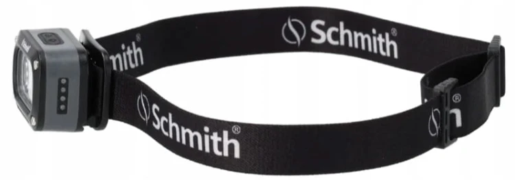 LATARKA CZOŁOWA LED CZOŁÓWKA AKUMULATOROWA USB OPASKA 300lm SENSOR SCHMITH