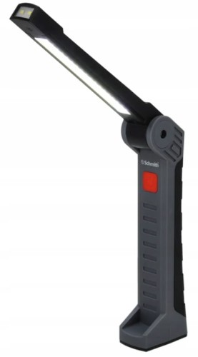 LATARKA AKUMULATOROWA WARSZTATOWA SKŁADANA Z MAGNESEM USB 400lm SCHMITH