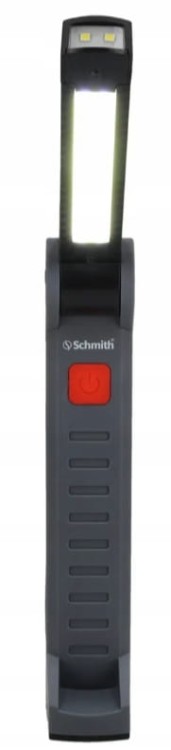 LATARKA AKUMULATOROWA WARSZTATOWA SKŁADANA Z MAGNESEM USB 400lm SCHMITH