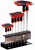 KLUCZE TORX IMBUSOWE TYP T IMBUS T10-T50 ZESTAW KLUCZY 9 szt STOJAK SCHMITH
