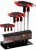 KLUCZE IMBUSOWE HEX TYP T IMBUS H2-H10 ZESTAW KLUCZY 8 szt STOJAK SCHMITH