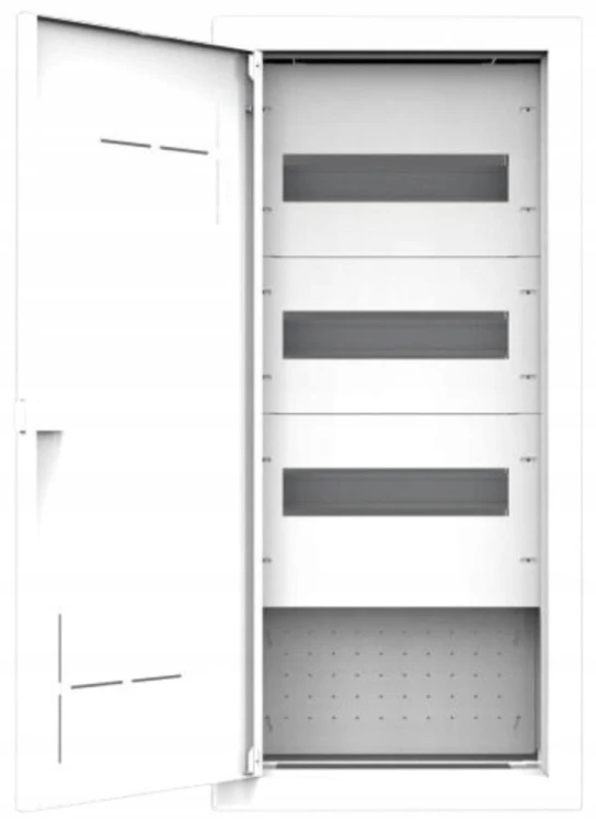 ROZDZIELNICA METALOWA PODTYNKOWA MULTIMEDIALNA SKRZYNKA OBUDOWA 36M 3x12