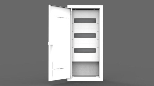 ROZDZIELNICA METALOWA PODTYNKOWA MULTIMEDIALNA SKRZYNKA OBUDOWA 36M 3x12