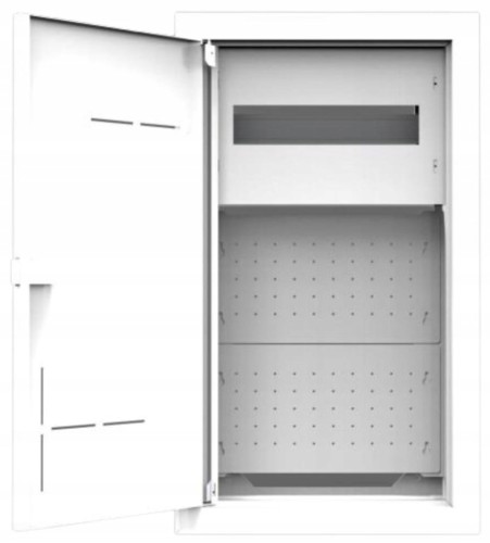 ROZDZIELNICA METALOWA PODTYNKOWA MULTIMEDIALNA SKRZYNKA OBUDOWA 12M 1x12