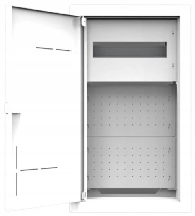 ROZDZIELNICA METALOWA PODTYNKOWA MULTIMEDIALNA SKRZYNKA OBUDOWA 12M 1x12