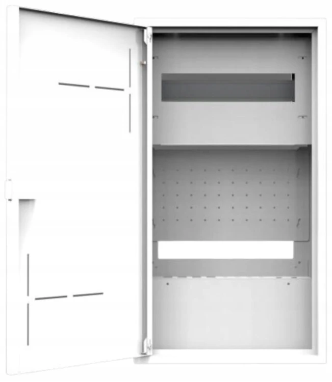 ROZDZIELNICA METALOWA NATYNKOWA MULTIMEDIALNA SKRZYNKA SWITCH 12M 1x12