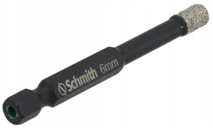 WIERTŁO DIAMETOWE OTWORNICA 6mm 67mm HEX NA SUCHO DO GRESU KAMIENIA SCHMITH