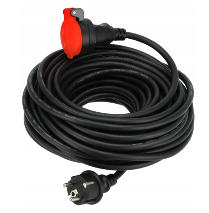 PRZEDŁUŻACZ OGRODOWY 40m BUDOWLANY GUMOWY 3x,1,5mm H05RR-F IP44 SCHMITH