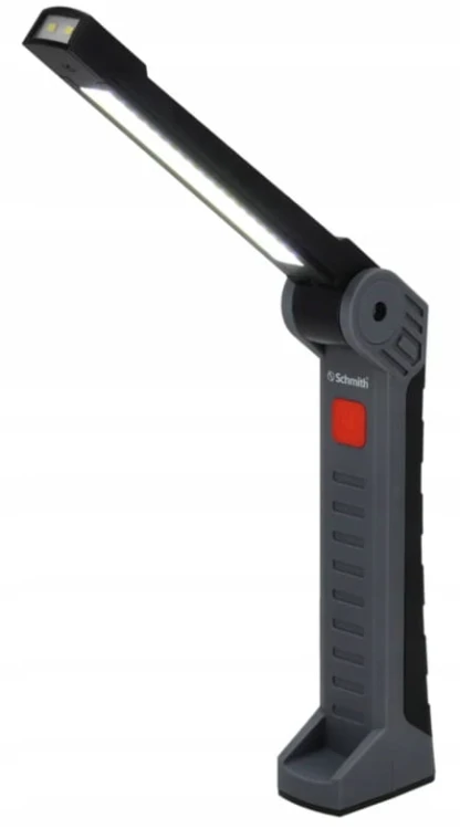LATARKA AKUMULATOROWA WARSZTATOWA SKŁADANA Z MAGNESEM USB 400lm SCHMITH