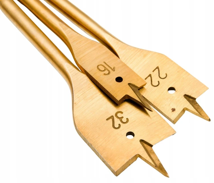 WIERTŁO DO DREWNA ŁOPATKOWE PŁASKIE PIÓRKOWE 25mm 150mm SCHMITH