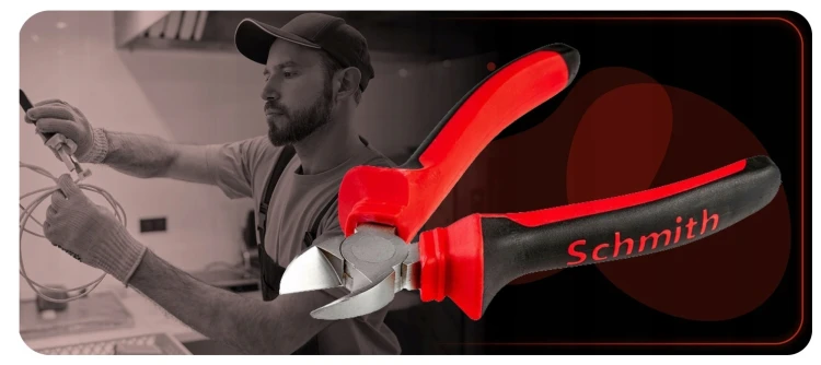 SZCZYPCE TNĄCE BOCZNE OBCINACZKI 160mm SCHMITH
