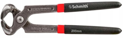 OBCĘGI SZCZYPCE CĘGI KLESZCZE DO GWOŹDZI BUDOWLANE 200mm SCHMITH