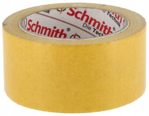TAŚMA DWUSTRONNA WZMOCNIONA NA TKANINIE 50mm x 25m SCHMITH
