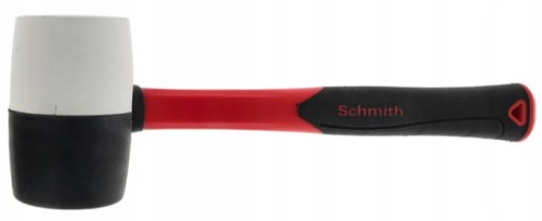 MŁOTEK GUMOWY BRUKARSKI FIBERGLASS 450G BEZODRZUTOWY SCHMITH