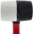 MŁOTEK GUMOWY BRUKARSKI FIBERGLASS 450G BEZODRZUTOWY SCHMITH