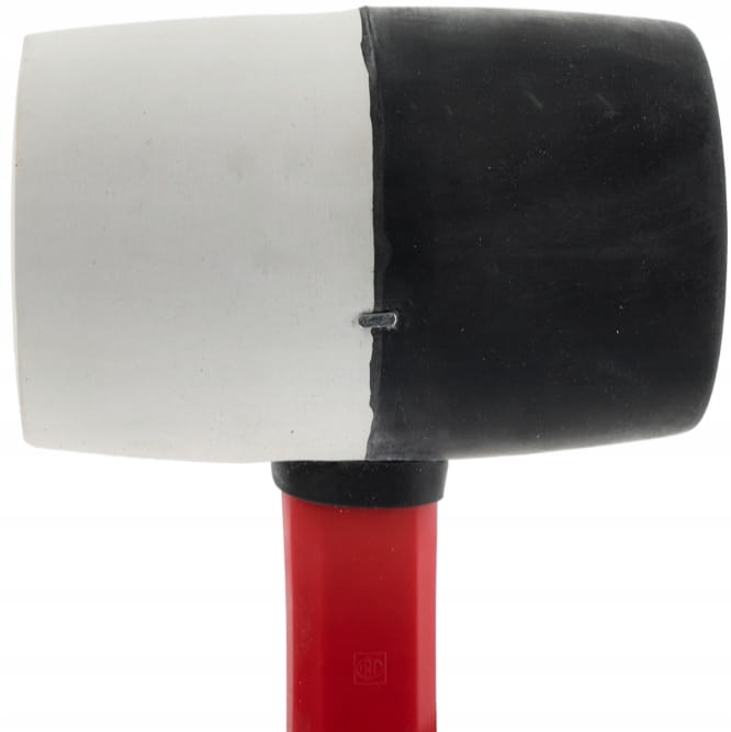 MŁOTEK GUMOWY BRUKARSKI FIBERGLASS 450G BEZODRZUTOWY SCHMITH