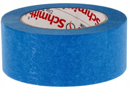 TAŚMA MALARSKA NIEBIESKA 48mm x50m PAPIEROWA OCHRONNA SCHMITH
