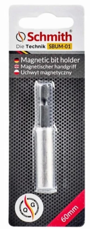 UCHWYT DO BITÓW MAGNETYCZNY UDAROWY HEX 1/4 60mm BIT SCHMITH