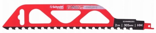 BRZESZCZOT DO PIŁY SZABLASTEJ 305mm DO BETONU CEGŁY HM/TC 2TPI SCHMITH