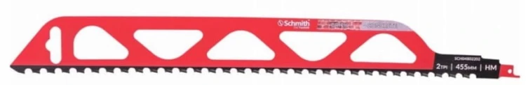 BRZESZCZOT DO PIŁY SZABLASTEJ 455mm DO BETONU CEGŁY HM/TC 2TPI SCHMITH