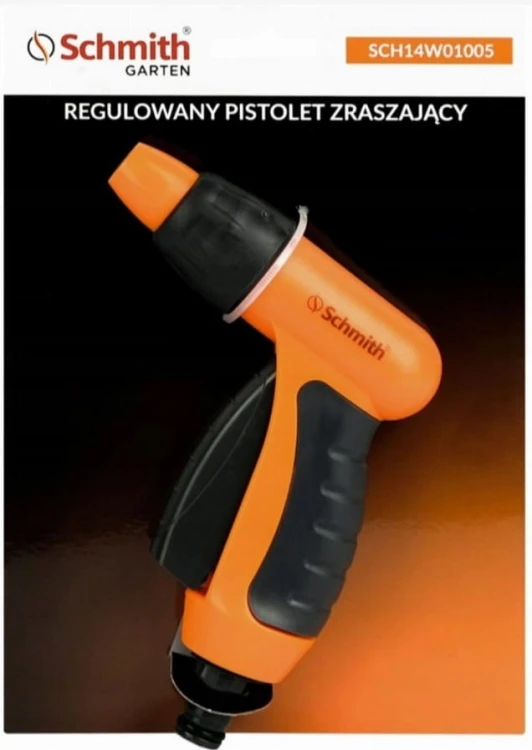 ZRASZACZ OGRODOWY PISTOLET DO PODLEWANIA REGULOWANY ZRASZAJĄCY SCHMITH