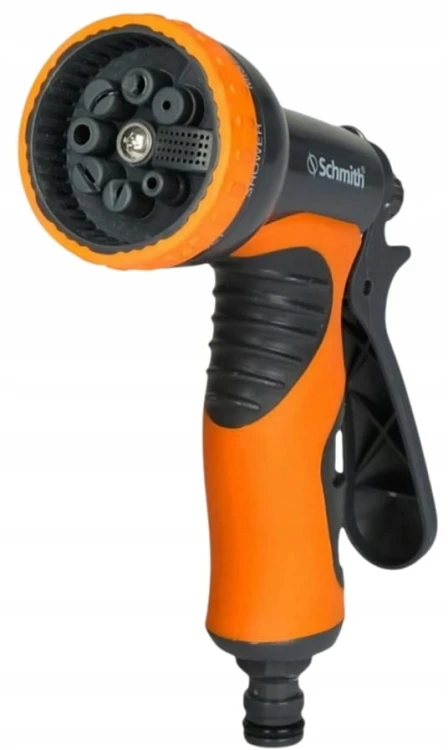 ZRASZACZ OGRODOWY PISTOLET DO PODLEWANIA 8 FUNKCJI 8w1 ZRASZAJĄCY SCHMITH
