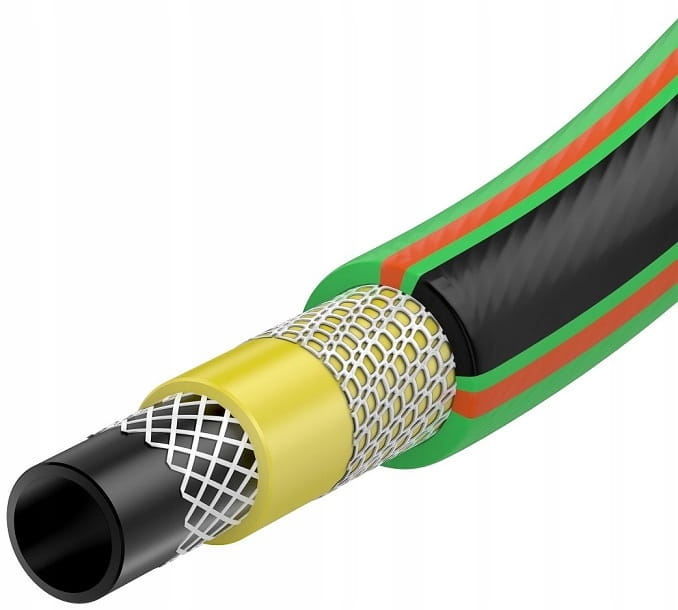 WĄŻ OGRODOWY 1/2" 20m 5 WARSTW NIESKRĘCAJĄCY DO 30 BAR PREMIUM SCHMITH