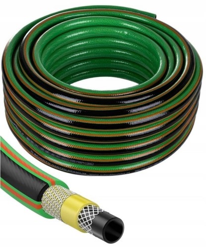 WĄŻ OGRODOWY 1/2" 30m 5 WARSTW NIESKRĘCAJĄCY DO 30 BAR PREMIUM SCHMITH