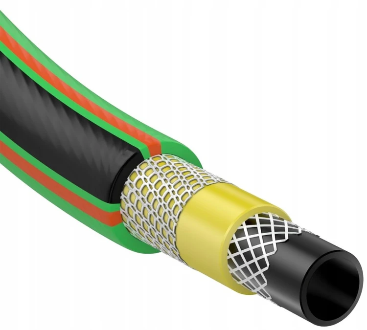 WĄŻ OGRODOWY 1/2" 30m 5 WARSTW NIESKRĘCAJĄCY DO 30 BAR PREMIUM SCHMITH