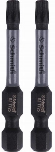 BIT UDAROWY TORX TT25 50mm KOŃCÓWKA MAGNETYCZNA BITY ZESTAW 2szt SCHMITH