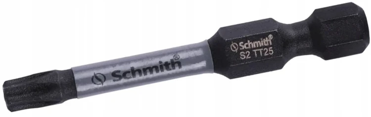 BIT UDAROWY TORX TT25 50mm KOŃCÓWKA MAGNETYCZNA BITY ZESTAW 2szt SCHMITH
