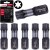 BIT UDAROWY TORX TT40 25mm KOŃCÓWKA MAGNETYCZNA BITY ZESTAW 5szt SCHMITH