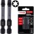 BIT UDAROWY TORX TT30 50mm KOŃCÓWKA MAGNETYCZNA BITY ZESTAW 2szt SCHMITH