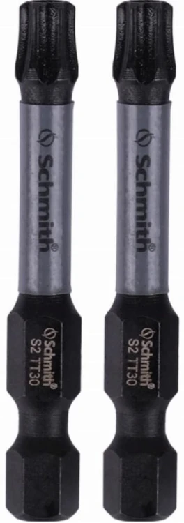 BIT UDAROWY TORX TT30 50mm KOŃCÓWKA MAGNETYCZNA BITY ZESTAW 2szt SCHMITH