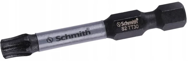 BIT UDAROWY TORX TT30 50mm KOŃCÓWKA MAGNETYCZNA BITY ZESTAW 2szt SCHMITH
