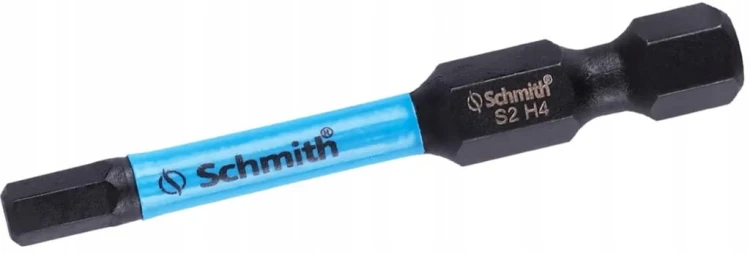 BIT UDAROWY HEX H4 50mm KOŃCÓWKA MAGNETYCZNA BITY ZESTAW 2szt SCHMITH