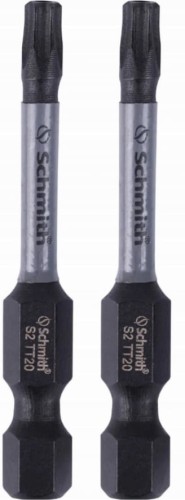 BIT UDAROWY TORX TT20 50mm KOŃCÓWKA MAGNETYCZNA BITY ZESTAW 2szt SCHMITH