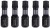 BIT UDAROWY TORX TT30 25mm KOŃCÓWKA MAGNETYCZNA BITY ZESTAW 5szt SCHMITH