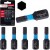 BIT UDAROWY HEX H4 25mm KOŃCÓWKA MAGNETYCZNA BITY ZESTAW 5szt SCHMITH